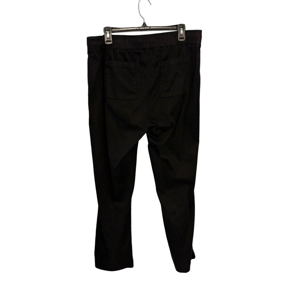 Buffalo David Bitton black pull-on cotton pants with pockets - L